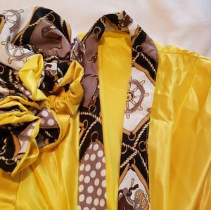 Unique Robe and bonnet. New